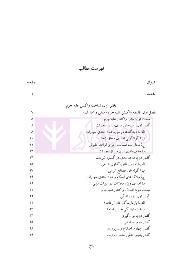 حقوق جزای عمومی (بررسی فقهی-حقوقی واکنش علیه جرم) | دکتر حیدری