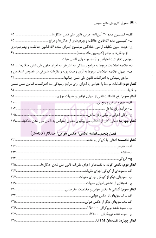 حقوق کاربردی منابع طبیعی | دکتر منصور
