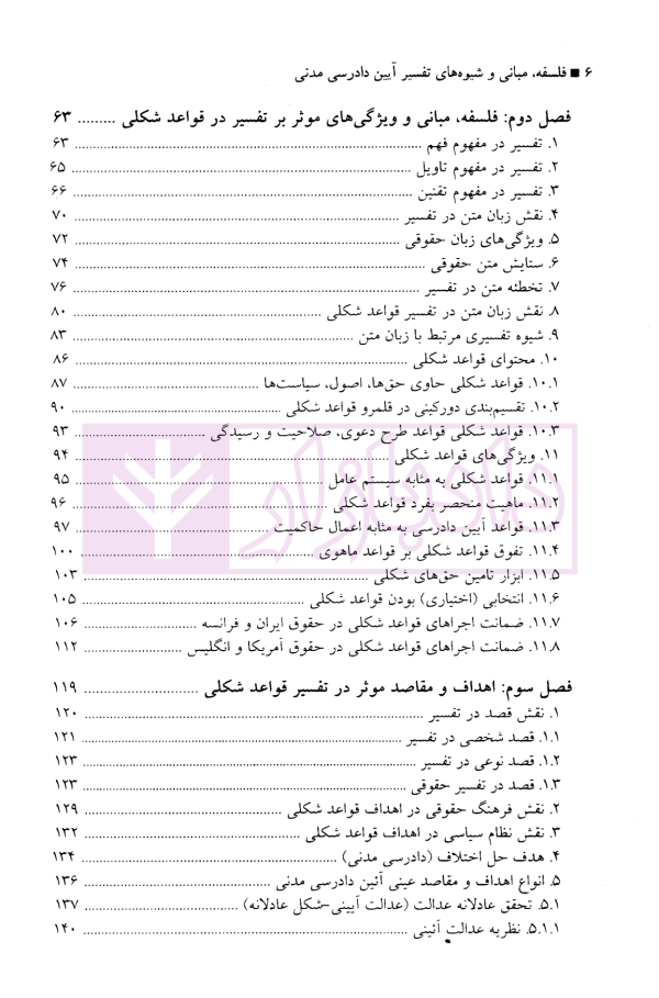 فلسفه، مبانی و شیوه های تفسیر آیین دادرسی مدنی | دکتر داودی