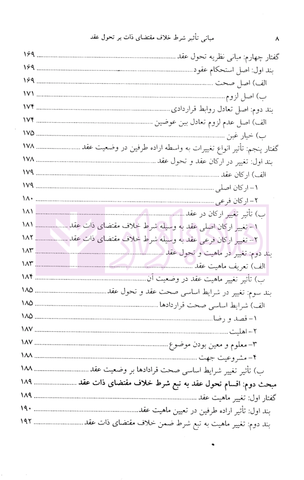 مبانی تاثیر شرط خلاف مقتضای ذات بر تحول عقد | دکتر کارگران
