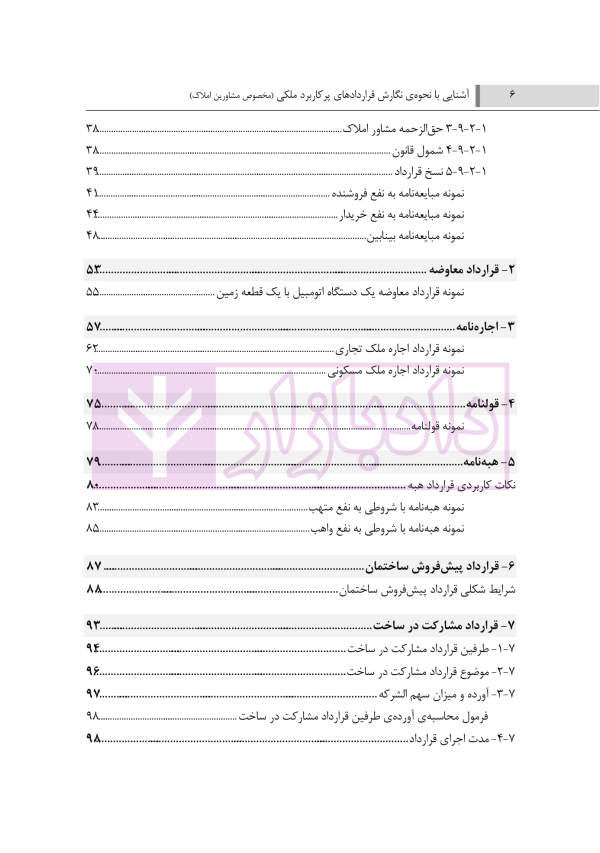 آشنایی با نحوه نگارش قراردادهای پرکاربردی ملکی | دکتر منصوری