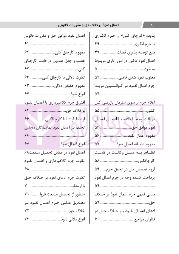 اعمال نفوذ بر خلاف حق و مقررات قانونی | دکتر باری