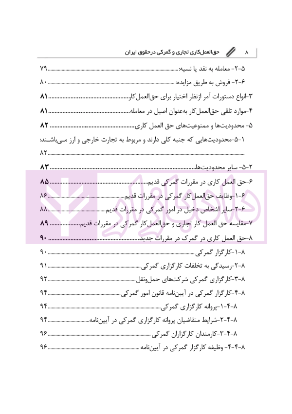 حق العمل کاری تجاری و گمرکی در حقوق ایران | دکتر رودیجانی