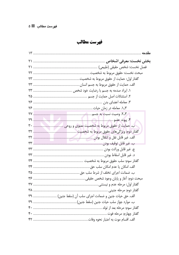 حقوق مدنی 1 (اشخاص و محجورین) | دکتر یزدانی