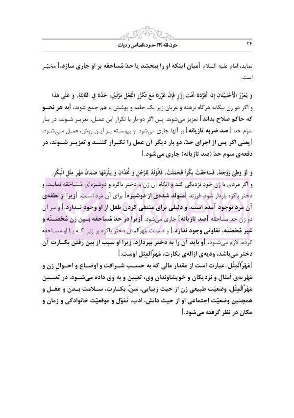متون فقه 4 (حدود قصاص و دیات) | دکتر الیاسی نیا