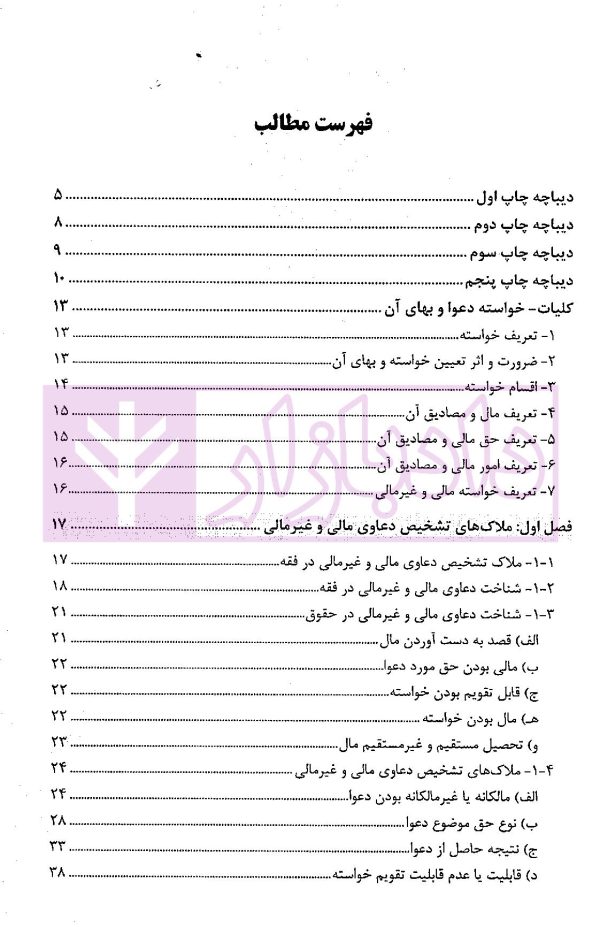 دعاوی مالی و غیرمالی | دکتر بهرامی