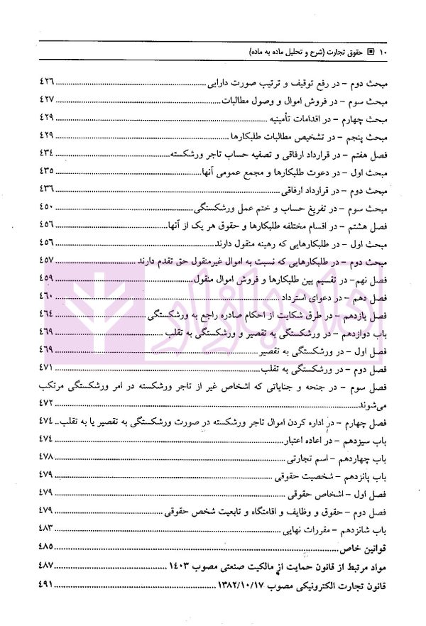 حقوق تجارت (شرح و تحلیل ماده به ماده) | ناظری
