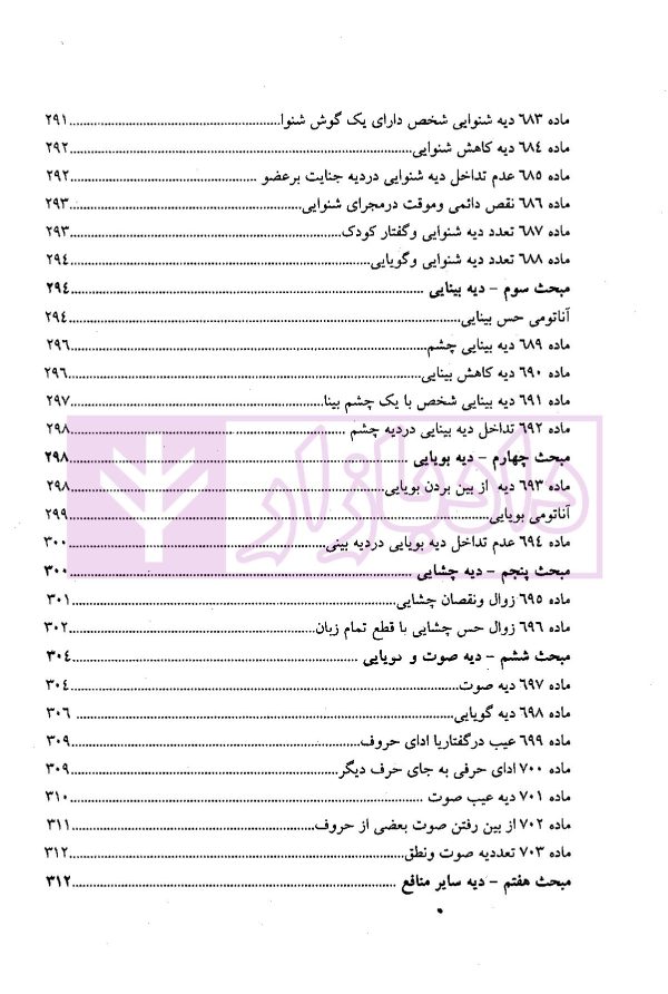 شرح مصور قانون مجازات اسلامی (دیات) | یعقوبی گلوردی