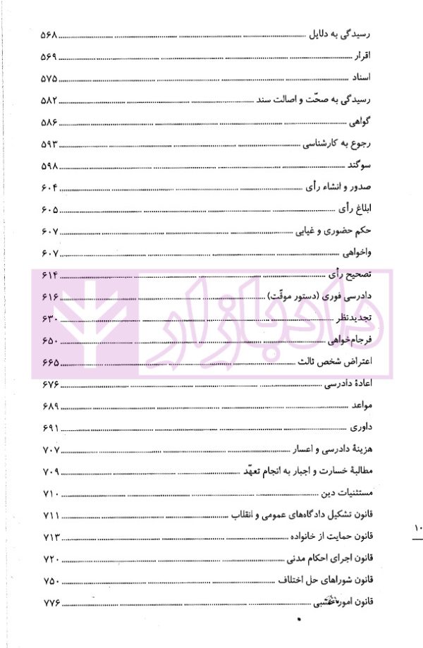 تست خوان آیین دادرسی مدنی و قوانین مرتبط | دکتر توکلی