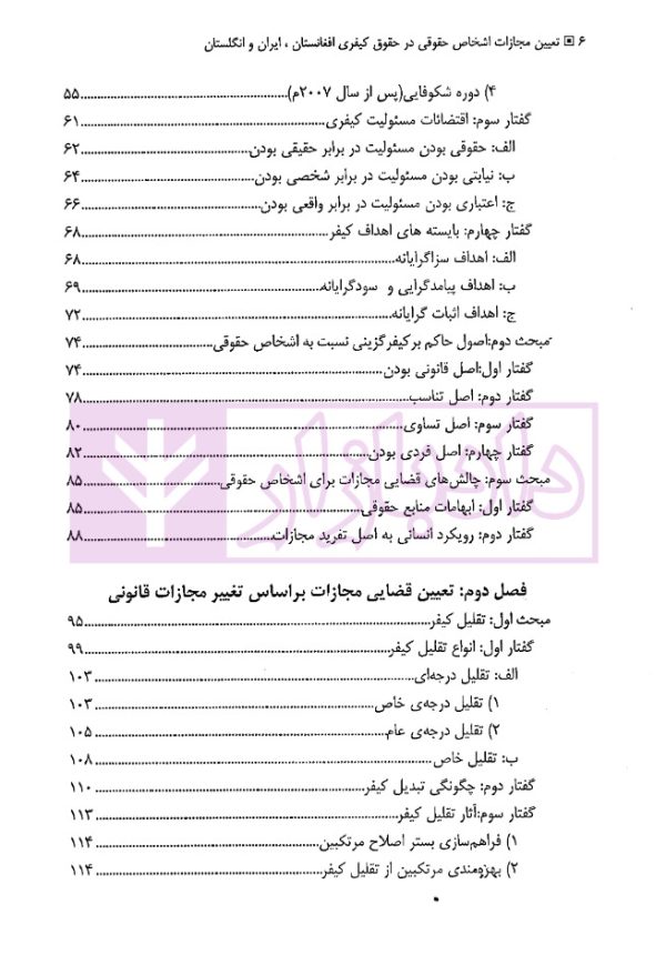 تعیین مجازات اشخاص حقوقی در حقوق کیفری (افغانستان، ایران و انگلستان) | دکتر حبیبی