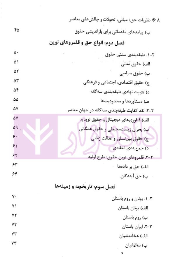 نظریات حق (مبانی، تحولات و چالش های معاصر) | دکتر تنگستانی و دکتر مرادی