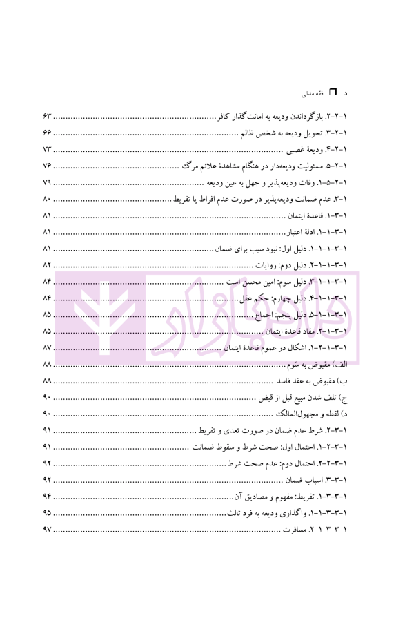 فقه مدنی عقود اذنی ودیعه-وکالت | دکتر هل اتائی