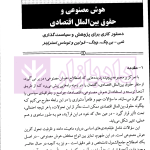 گفتارهایی پیرامون هوش مصنوعی و حقوق بین الملل اقتصادی - جلد اول | دکتر بیگدلی
