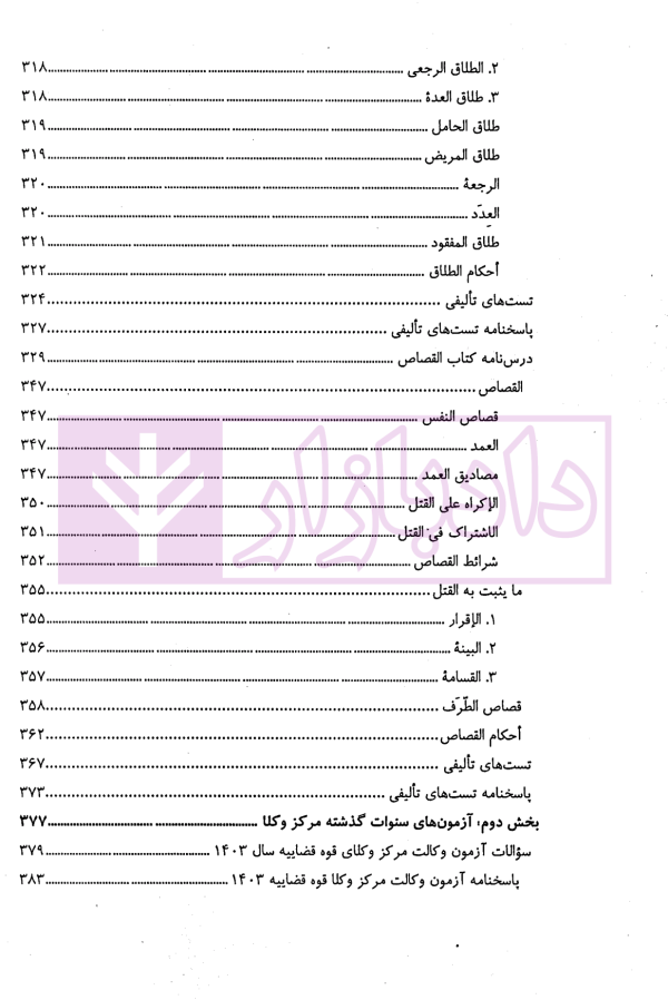 آموزش جامع متون فقه (ویژه آزمون مرکز وکلا) | رییسی نافچی
